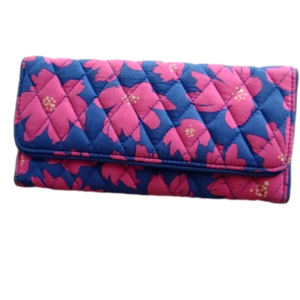 NWOT - Vera Bradley "Art Poppies" Large Wallet